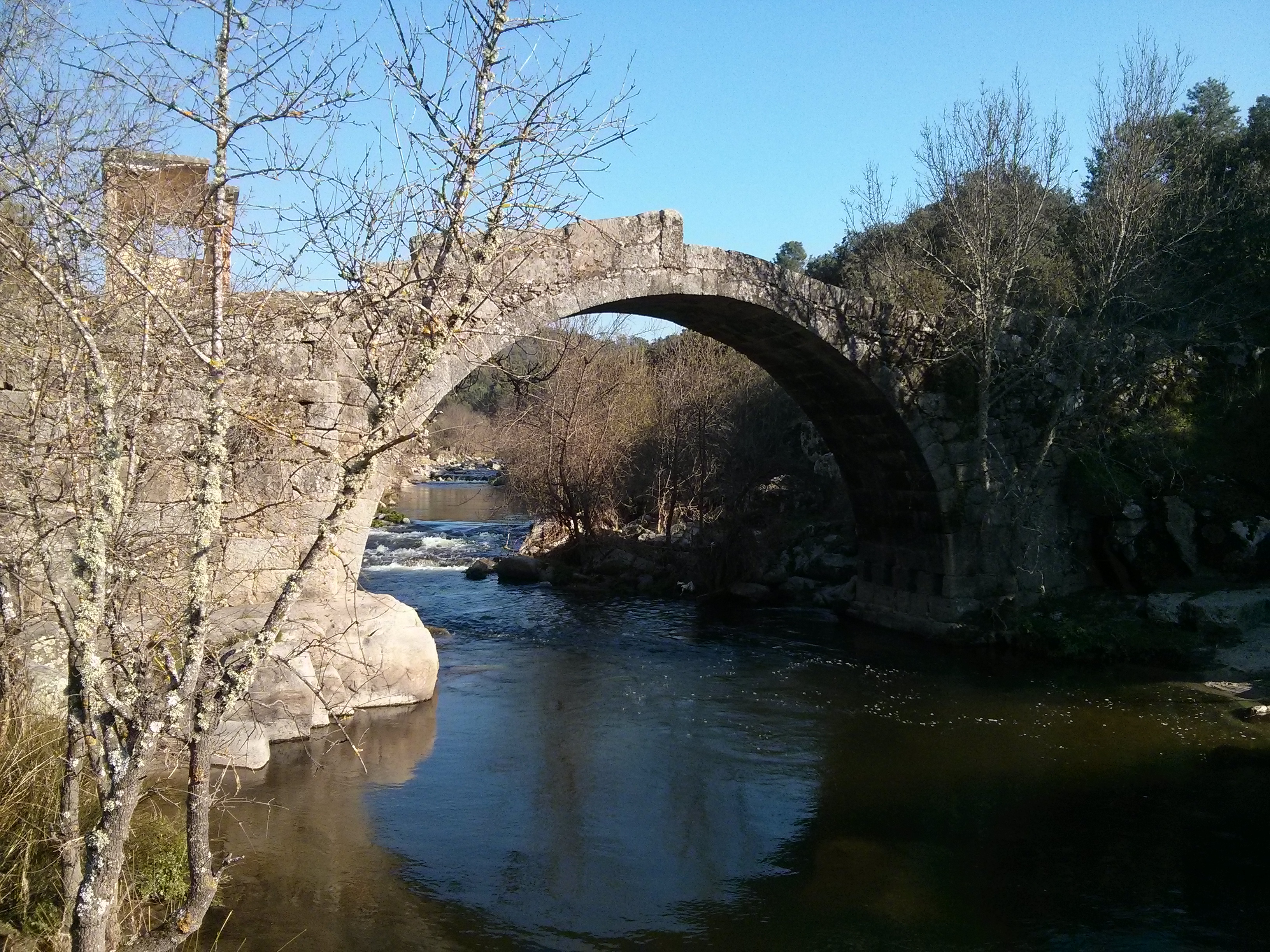Puente Romano sobre el Rio Tietar (La Iglesuela, Toledo ...
