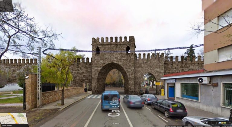 Reconstrucción virtual de la desaparecida Muralla de Ciudad Real.