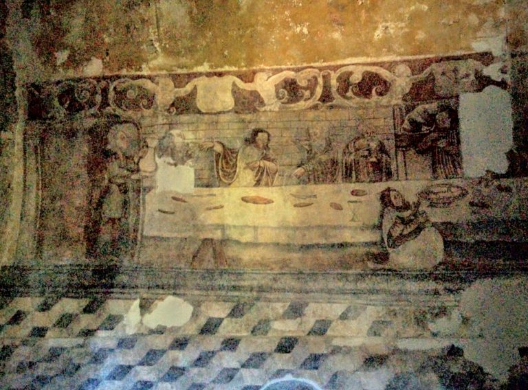 Las Pinturas Murales de San Salvador de Moru. (Noceu – Ribadesella, Asturias).